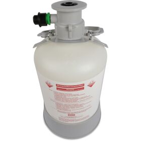 5 liter PVC cleaning tank with fitting