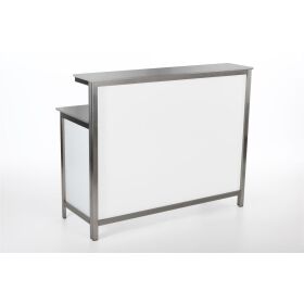GDW long drink counter with stainless steel worktops 1.5m...