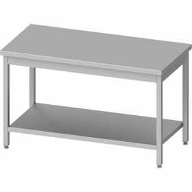 Work table with base 1500x700x850 mm without upstand...