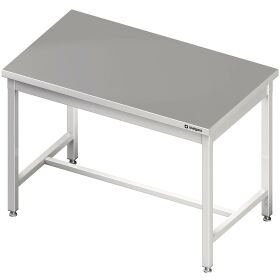 Central work table with central strut 1200x700x850 mm...