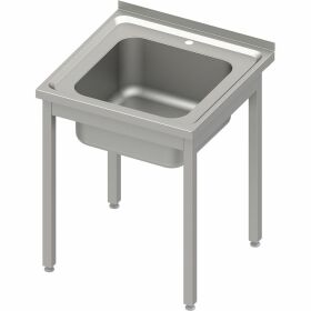 Sink table without bottom shelf 1100x600x850 mm with a...