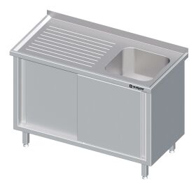 Drawer cabinet with sliding doors 1900x600x850 mm with a...