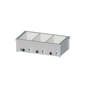 Bain-Marie table-top device with separate basins 1410 x...