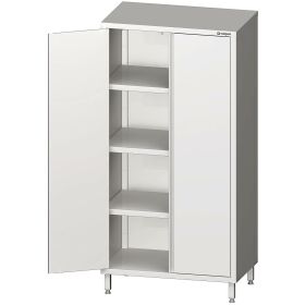 Welded tall cabinet with double doors 800x500x2000 mm