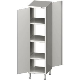 Pass-through tall cabinet with wing doors 400x600x2000 mm...