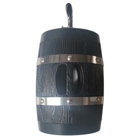 Dry cooler in beer barrel shape1-ltg 60l incl. drip tray & compensator tap