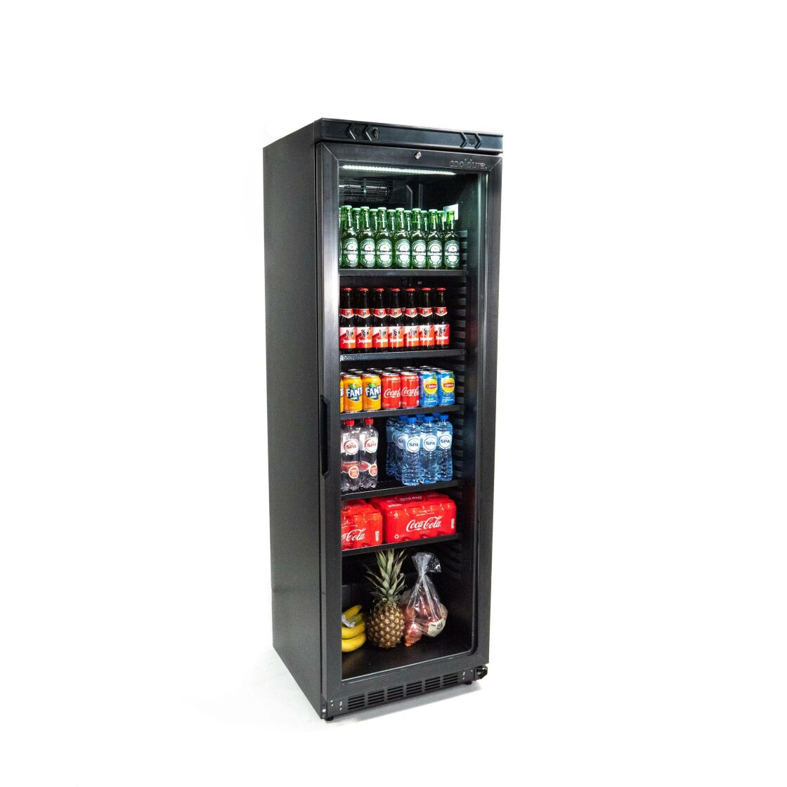 Kühlschrank LED - 380 Liter - Schwarz, 839,00 €
