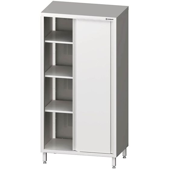 Hochschrank mit Schiebetüren, 1100x700x2000 mm, verschweißt