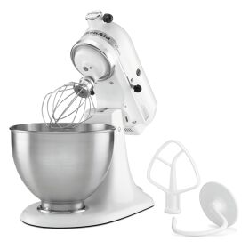 KitchenAid 5K45SSEWH, weiß, 4,28L von Bartscher