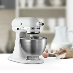 KitchenAid 5K45SSEWH, weiß, 4,28L von Bartscher