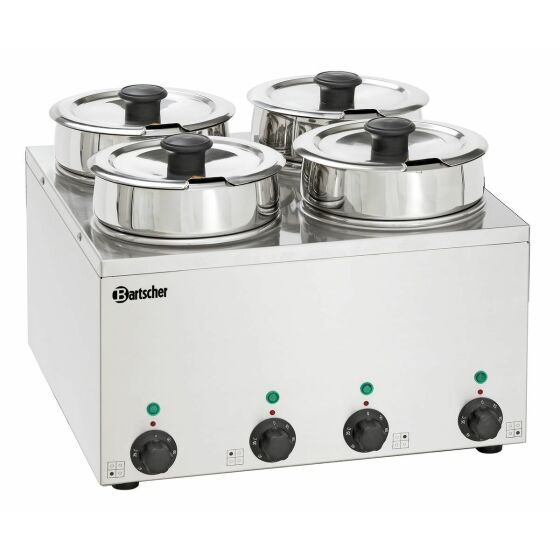 Bain Marie Hotpot, 4x Topf, 3,5 L von Bartscher