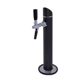 Black Tower dispensing column 1-line with decorative...