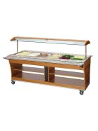 Buffetwagen, warm, 6x 1/1 GN von Bartscher