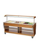 Buffetwagen, warm, 6x 1/1 GN von Bartscher