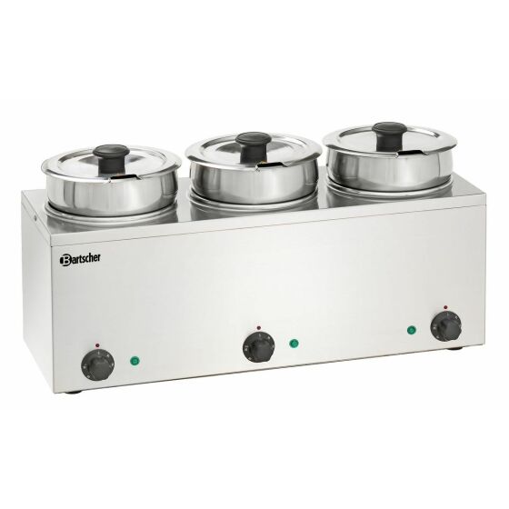 Bain Marie Hotpot, 3x Topf, 3,5 L von Bartscher