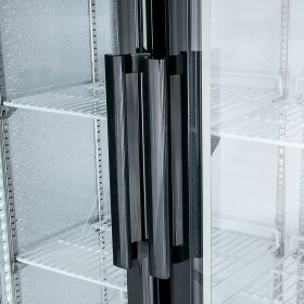 Bar display refrigerator, 490 liters, two sliding doors,...