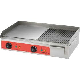 Griddle plate CATERINA smooth / grooved, 605 x 450 x 175...