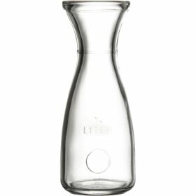 Wine / water carafe made of glass 0.25 liters, Ø...