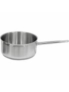 Saucepan without lid, Ø 240 mm, height 110 mm, 5 liters