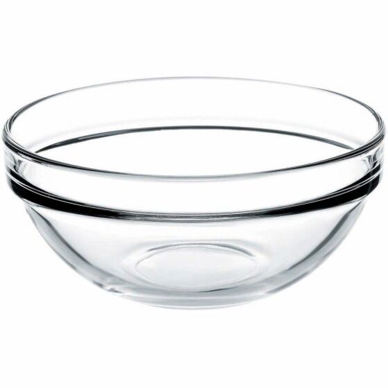 Glass bowl, Ø 120 mm, height 53 mm, 0.31 liters