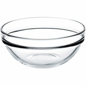 Glass bowl, Ø 120 mm, height 53 mm, 0.31 liters