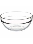 Glass bowl, Ø 140 mm, height 63 mm, 0.55 liters