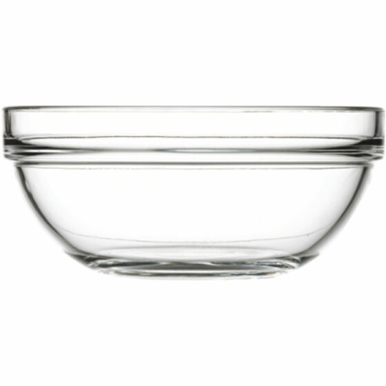 Glass bowl, Ø 172 mm, height 76 mm, 1.2 liters