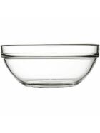 Glass bowl, Ø 200 mm, height 87 mm, 1.6 liters