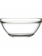 Glass bowl, Ø 262 mm, height 113 mm, 3.7 liters