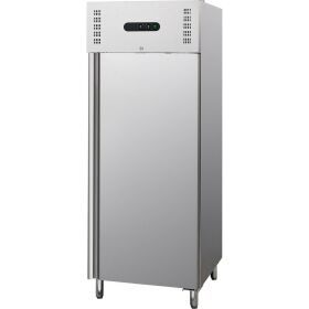 Stainless steel freezer, 700 liters, suitable for GN 2/1,...