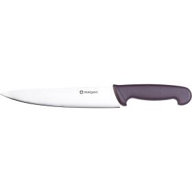 Stalgast kitchen knife, HACCP, handle brown, stainless...
