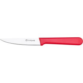 Stalgast paring knife, HACCP, red handle, stainless steel...