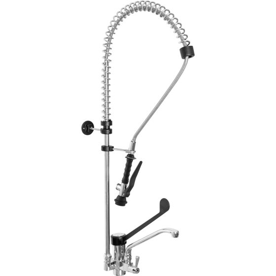 MONOLITH Dish shower with mixer tap, single-hole mounting, with faucet and single-handle mixer