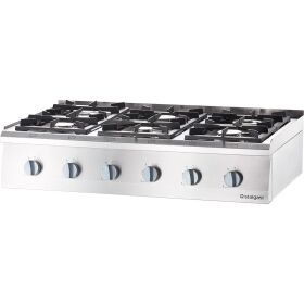 Gas hob as tableware series 700 ND - G20, 6-burner (3.5 +...