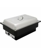 Electric chafing dish, plastic tub, including a GN 1/1 container (65 mm)